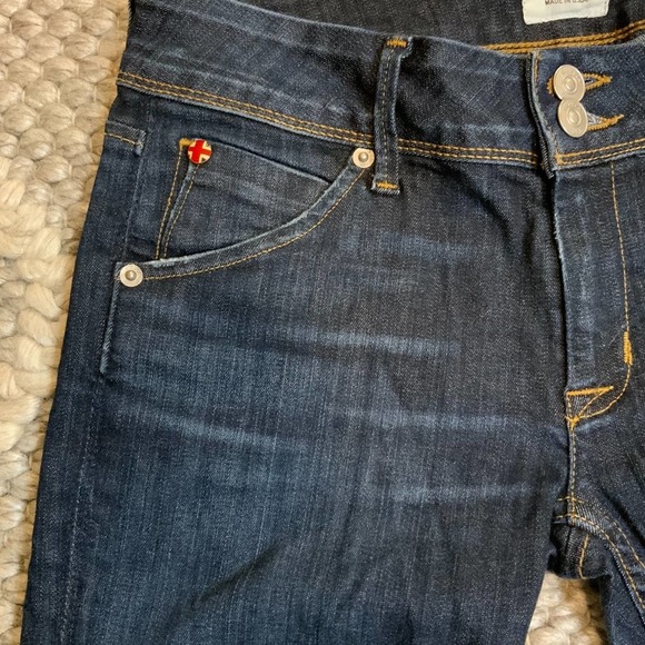 Hudson Collin MidRise Blue Skinny Jeans - Picture 7 of 14